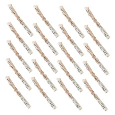 Imagem de CONGARTENO 20 peças de pergaminhos de mezuzá kosher pré-enrolados impressos papel hebraico bênção porta judaica para mitzvá e tradições religiosas clássico judaica decoração de casa e proteção