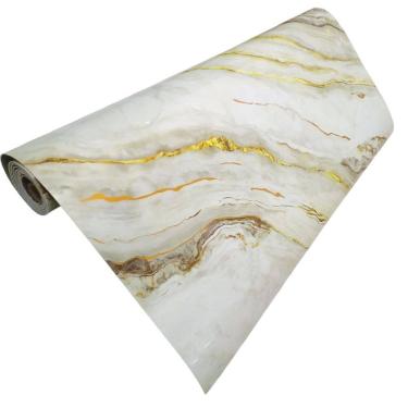 Imagem de Papel de Parede Adesivo Autocolante Marmore Obra Reforma Construçao Reparo Decoraçao Casa Moveis Bancada Envelopamento