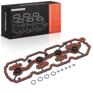 Imagem de A-Premium Kit de vedação do coletor de admissão adequado para Chevrolet Silverado 1500 GMC Sierra 1500 2007-2013 Yukon 2007-2014 Buick LaCrosse 2008-2009, 5.3L V8 GAS FLEX OHV naturalmente aspirado