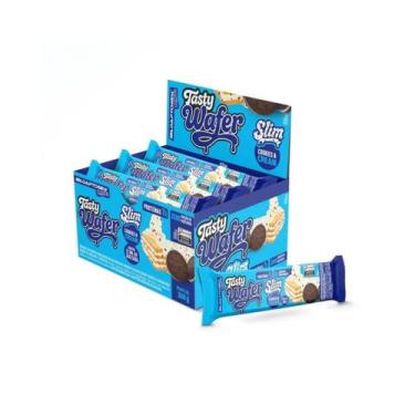 Imagem de Tasty Wafer Slim Cx 12Un 30G Adaptogen - Cookies & Cream