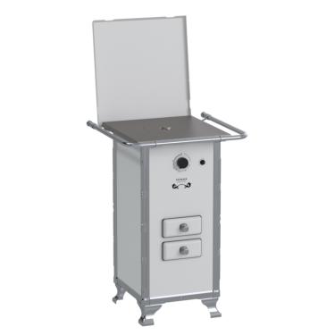 Imagem de Aquecedor a Gas Scaldare Branco com Tampa Gas Glp