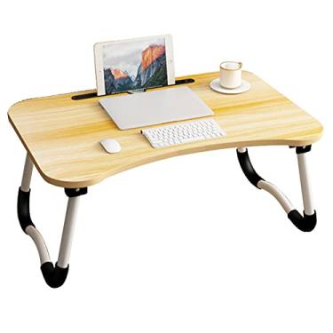 Imagem de Mesa dobrável para computador portátil suporte de mesa dobrável para laptop bandeja de cama multifuncional mesa de laptop mesa de laptop preguiçosa cama para escritório em casa escola (cor: estilo 2