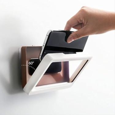 Imagem de Capa De Celular Telefone Suporte De Parede Para Banheiro A Prova Dagua