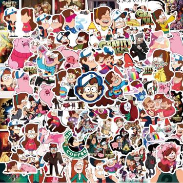 Imagem de Adesivo Gravitys Falls Anime Vinyl PVC 50 unidades para impermeabilização