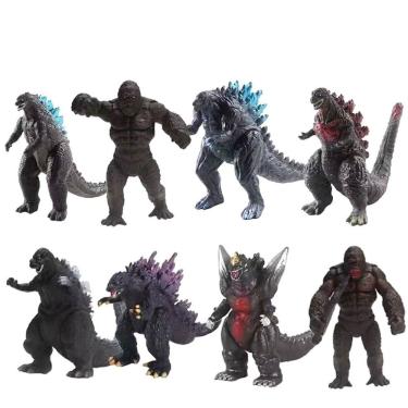 Imagem de Figura de anime, brinquedo, modelo colecionável, estátua de Godzillas, 9 cm