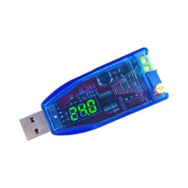 Imagem de Conversor De Tensão Ajustável LED DC-DC 5V Para 1-24V USB Step up down