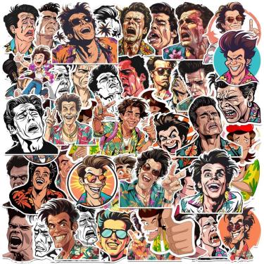 Imagem de Adesivos de vinil impermeável Aces Venturas Anime 50 unidades/lote