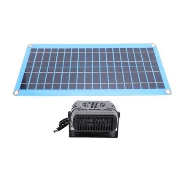 Imagem de Cryfokt Aquecedor Solar de Painel Solar, Aquecedor Portátil de 30W para Secagem de Casa de Animais de Estimação - PET Fosco