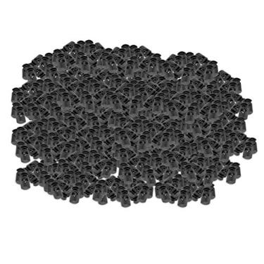 Imagem de Acouto 300 Unidades de Nylon Com Mola de Furo único Trava Corda e Bagagem - Serviço Pesado, Fivelas, Roupas, Mochilas, Barracas e Muito Mais - Acessórios Perfeitos e Uso na Academia (náilon 2)