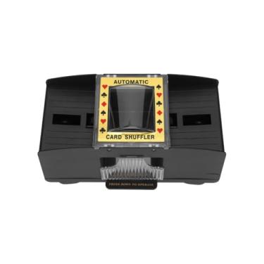 Imagem de Embaralhador de Cartas Automático – Misturador Elétrico para 2 Baralhos, Ideal para Poker, Truco, Buraco e Jogos de Mesa