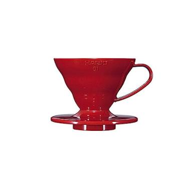 Imagem de Coador de Café em Acrílico Vermelho Hario V60-01