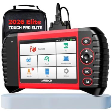 Imagem de LAUNCH OBD2 Scanner Touch PRO Elite - Nova ferramenta de digitalização 2023 com 20 redefinições de codificação por injetor SAS EBP BMS ABS B, adaptação do acelerador, scanner de carro, ferramenta de