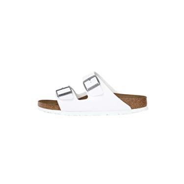 Imagem de Birkenstock Arizona White, Birko Flor, Branco, 40