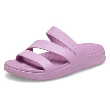 Imagem de Crocs Sandálias femininas Getaway com tiras, Hortênsia, 39