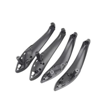 Imagem de Maçaneta interna da porta, substituição da guarnição do painel, compatível com bmw 3 4 séries m3 m4 f30 f80 f31 f32 f33 f34 f35 f36 f82(F30-Black Interior)