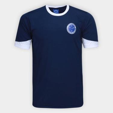Imagem de Camiseta Cruzeiro Dry Masculina - Oldoni Sports, Azul, EGG