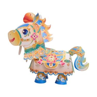 Imagem de Nishiyuenyi Conjunto de Lanternas Decorativas Artesanais com Desenho de Cavalo de Desenho Animado, Ideais para Decorar Casa, Reuniões Familiares E Restaurantes, Estilo D