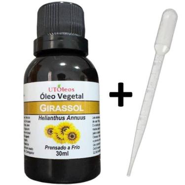 Imagem de Óleo Vegetal De Girassol 100% Natural Puro 30ml - UTÓleos