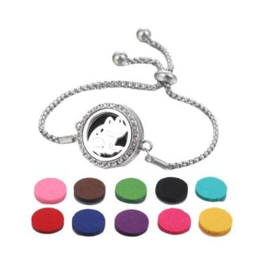 Imagem de Pulseira De Aromaterapia Árvore Da Vida, Difusor De Óleo Essencial De 