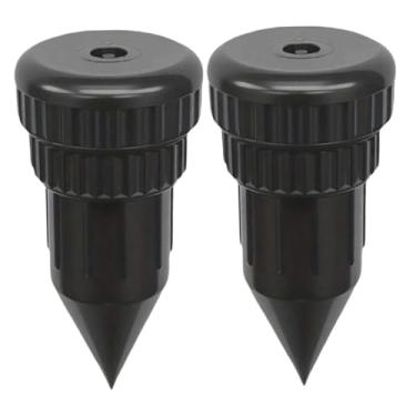 Imagem de KiBcsLic 2 peças Porta-chaves/porta-joias fácil de instalar no chão, dispositivo de armazenamento à prova d'água para casa, jardim e áreas externas. Ideal