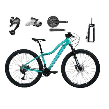 Imagem de Bicicleta Feminina Aro 29 Absolute Hera 27v Shimano Altus Freio Hidráulico MTB com Suspensão-Feminino