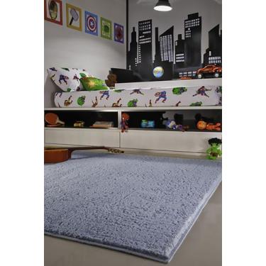 Imagem de Tapete decorativo oasis 100% antiderrapante não risca o piso sala quar