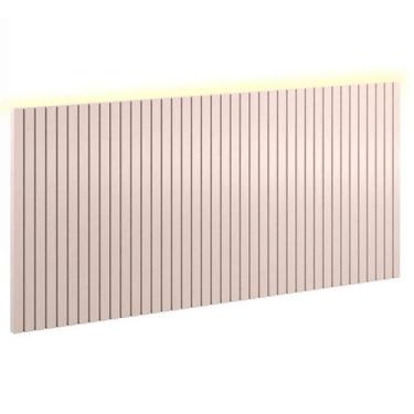 Imagem de Painel Decorativo Ripado 230x109x49 cm Rose com Led - Matic - Matic Mo