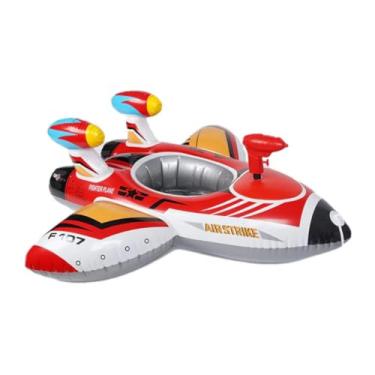 Imagem de Bóia Bote Avião Inflável Com lançador de Água