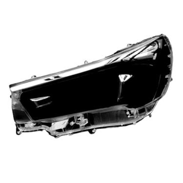 Imagem de Compatível com toyota hilux 2020 2021 led xenon farol lente capa escudo do carro lâmpada de vidro transparente substituir abajur(Left Side)