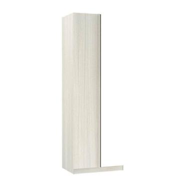 Imagem de Guarda-Roupa Solteiro Luciane Canto Reto Direito E Esquerdo Prime Plus 1 Porta 80 Cm