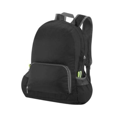 Imagem de Mochila Mala Dobrável Preto Esportes Viagem Camping Cor:preto