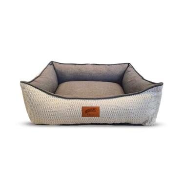 Imagem de Cama Baw Waw Sonho Decor Bege para Cães e Gatos - P