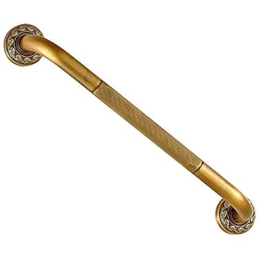 Imagem de Trilhos de apoio para alças de banheiro, barras de apoio de banheira, barras de apoio de banheiro, corrimão, alça de segurança para chuveiro, material de cobre, estilo de apoio de braço para homem