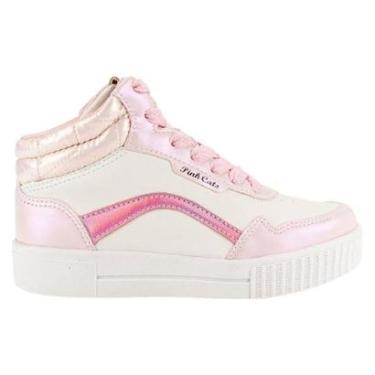 Imagem de Tênis Pink Cats Cano Médio Juvenil-Feminino