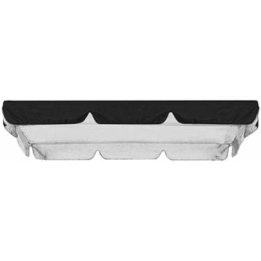 Imagem de Cobertura de substituição para balanço de pátio, cobertura para balanço de varanda de 2 ou 3 lugares, capa superior para rede de jardim, proteção solar.