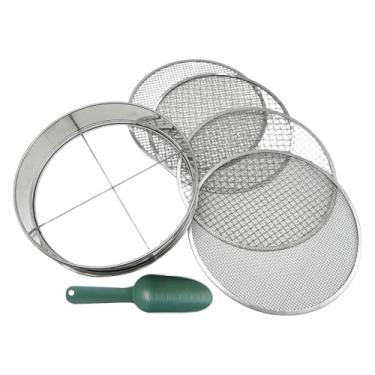 Imagem de Peneira para Compostagem | Crivo de Jardim Leve | Peneirador de Terra para Pedras - Para Cascalho, Adubo, Relva e Plantas en Vaso