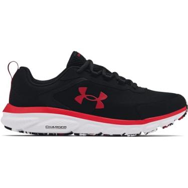 Imagem de Under Armour Tênis de corrida masculino Charged Assert 9 Marble, Preto (001)/mármore vermelho, 43