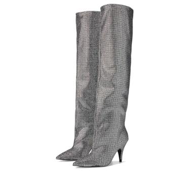 Imagem de Steve Madden Bellamie Bota de cano alto feminina, Preto, 39