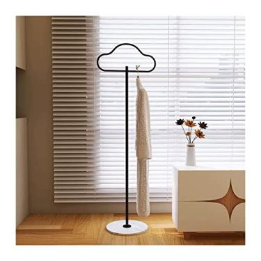 Imagem de KEG801302 Cabide para pendurar no corredor, quarto, cabideiro, cabideiro, simples, suporte para chapéu (preto)