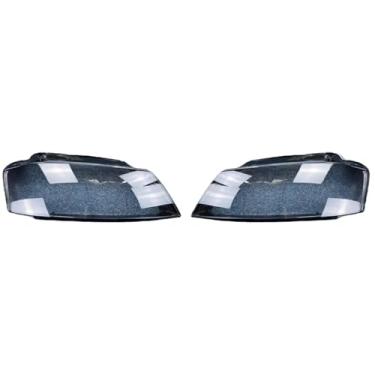Imagem de Capa transparente para lente do farol dianteiro, compatível com audi a3 8p s-line s3 rs3 2008 2009 2011 2012(2PCS Left And Right)