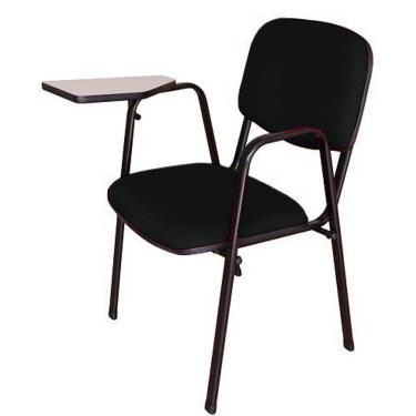 Imagem de Cadeira Escolar Universitária para Auditórios Linha Hotel Preto