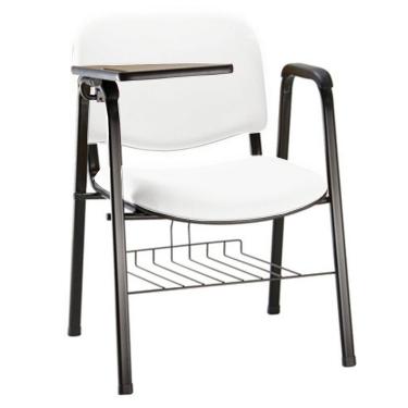 Imagem de Cadeira Escolar Universitária para Auditórios Linha Hotel Branco