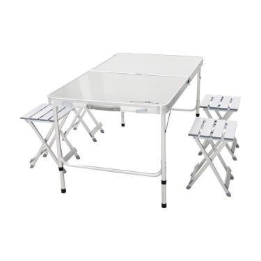 Imagem de Conjunto de mesa e banquetas dobrável Royal NTK-Unissex