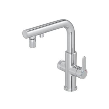 Imagem de Misturador Monocomando Para Cozinha de Mesa Bica Alta Com Filtro Enjoy Go Cromado Deca