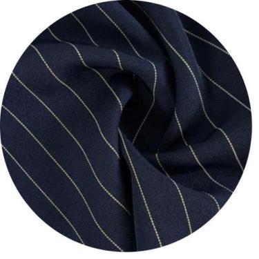 Imagem de Tecido Risca de Giz Prada Com Elastano 1,50,1,00 Metros - Tecidos SG