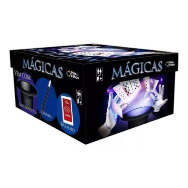 Imagem de Brinquedo Kit Jogos Caixa de Magica Completo Pais e Filhos - Pais & Fi