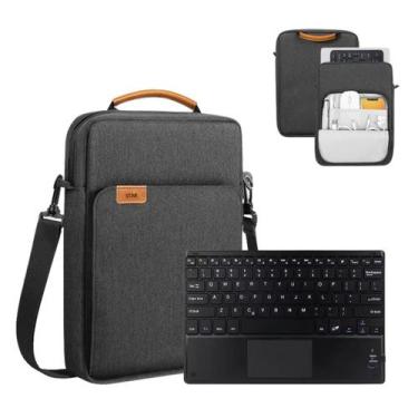Imagem de Kit Bag Com Alça +Teclado Sem Fio Para Tablet Redmi Pad 2 11 - Star Ca