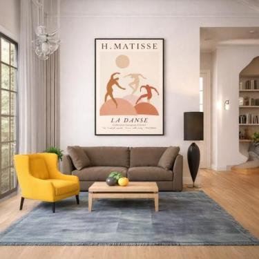 Imagem de Quadro Canvas Matisse La Danse A Dança 70X50Cm Mold Branca - Quadros O