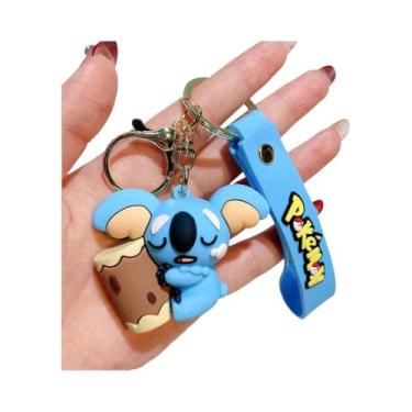 Imagem de Chaveiro De Silicone Pokémon Para Crianças: Pikachu, Charmander, Squir