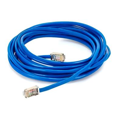 Imagem de Cabo De Rede 3 Metros Lan Internet Crimpado Azul Ethernet - Alta Velocidade E Conexão Estável
